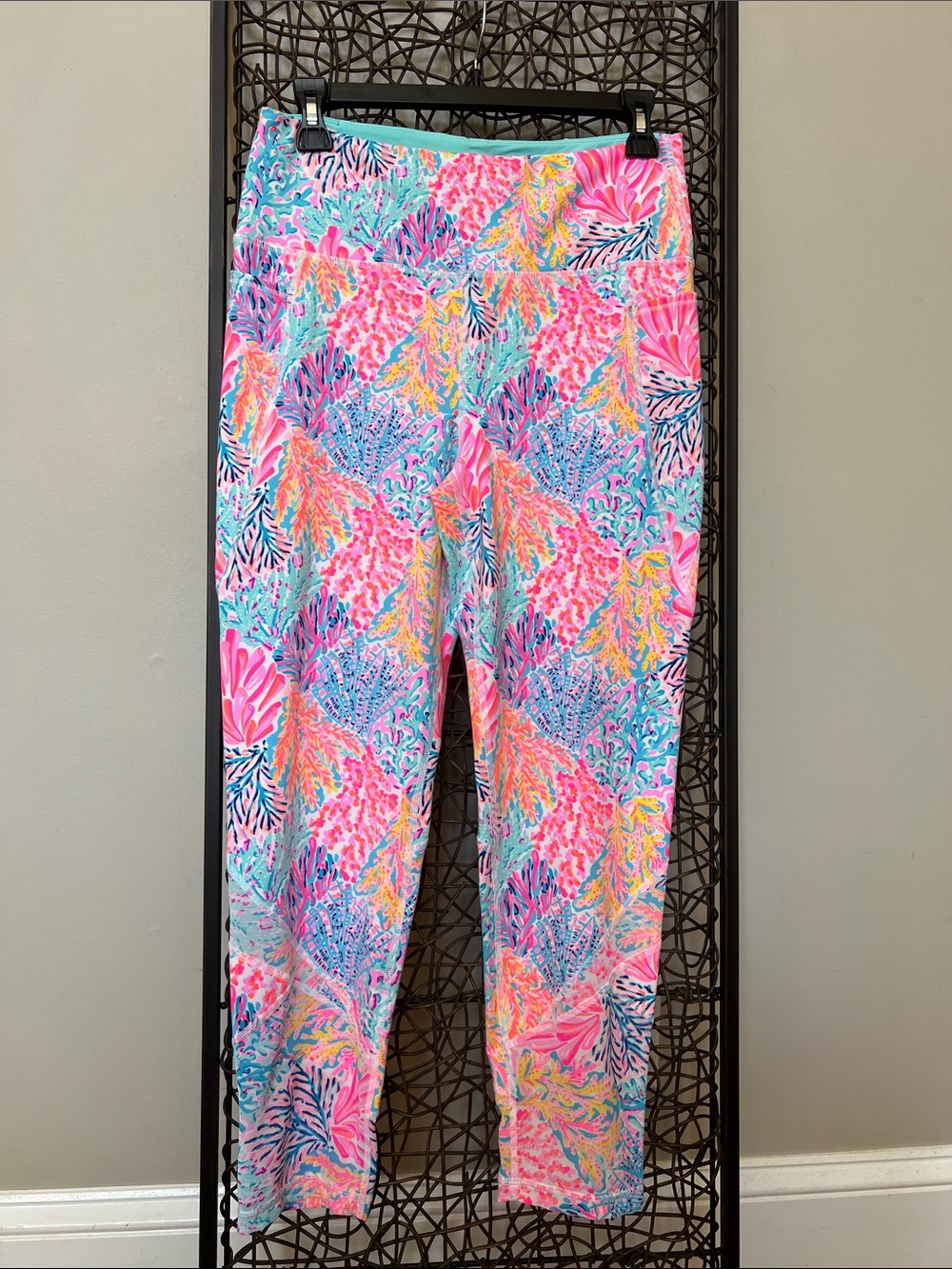 Lilly Pulitzer Multicolor Coral Reef Print Leggings